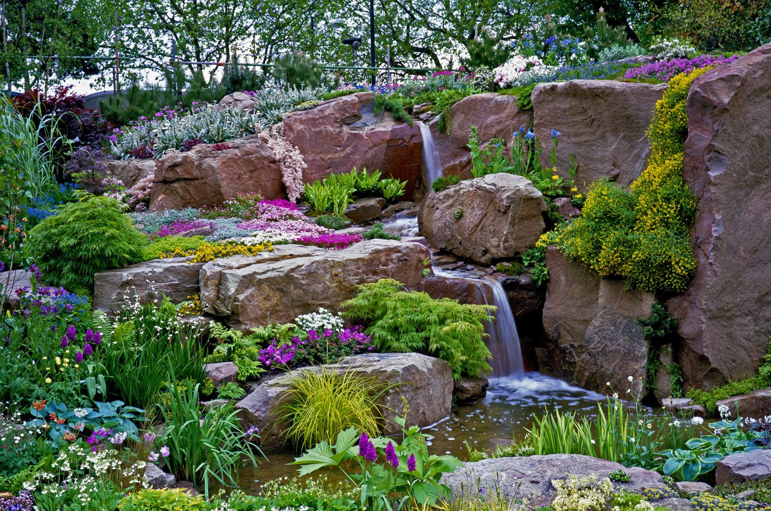Rock Garden Waterfall